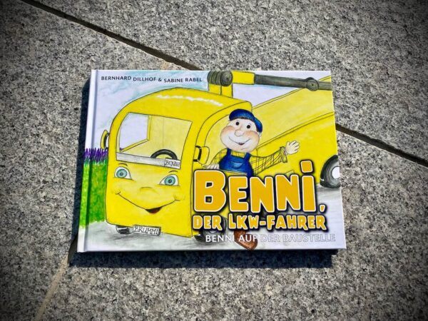 Kinderbuch Benni auf der Baustelle